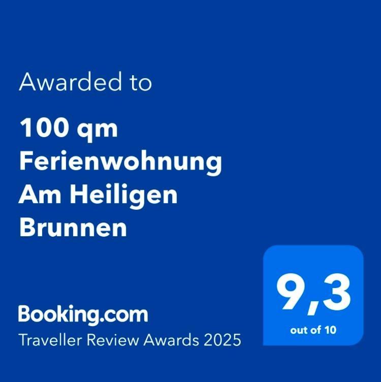 100 Qm Ferienwohnung Am Heiligen Brunnen Quedlinburg Exterior photo